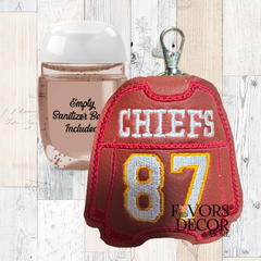 Embroidered 1oz Sanitizer Case - Bills
