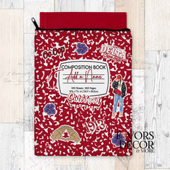 Book Sleeve - Delta Sigma Theta® | Personalized Composition Notebook - Favors Decor and More