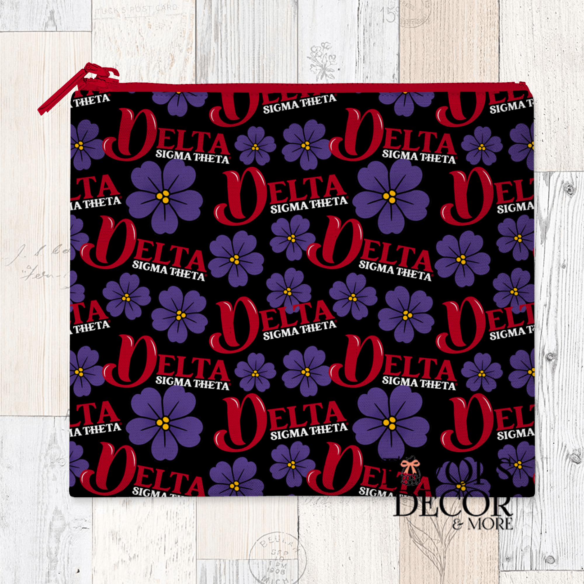 Sandwich/Snack Bag - Delta Sigma Theta | DST Violets - Favors Decor and More