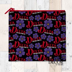 Sandwich/Snack Bag - Delta Sigma Theta | DST Violets - Favors Decor and More