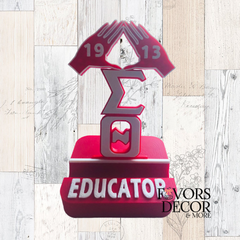 Delta Sigma Theta "1913 Hands" Phone Holder - Educator Edition