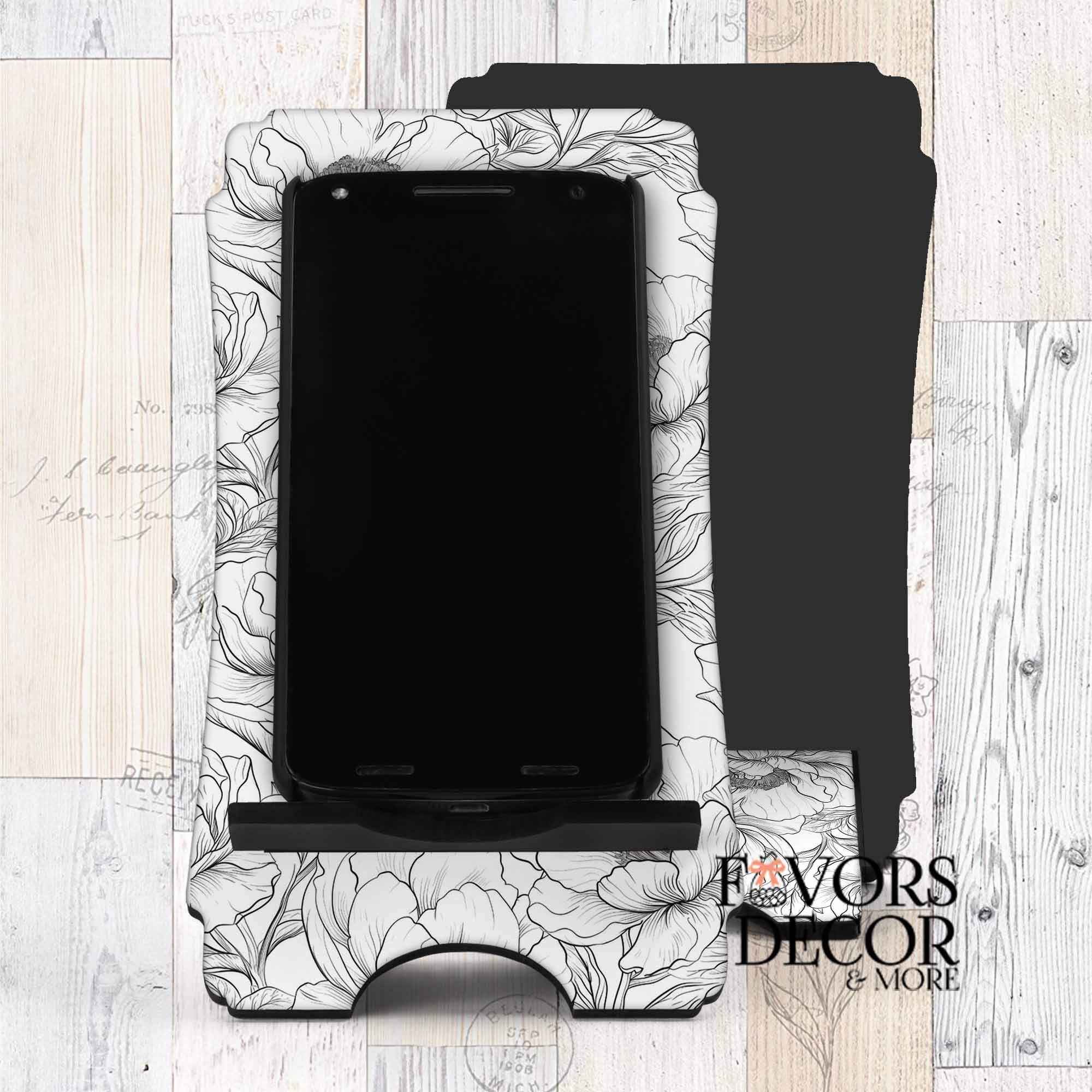 Phone Stand | Noir Botanica - Favors Decor and More