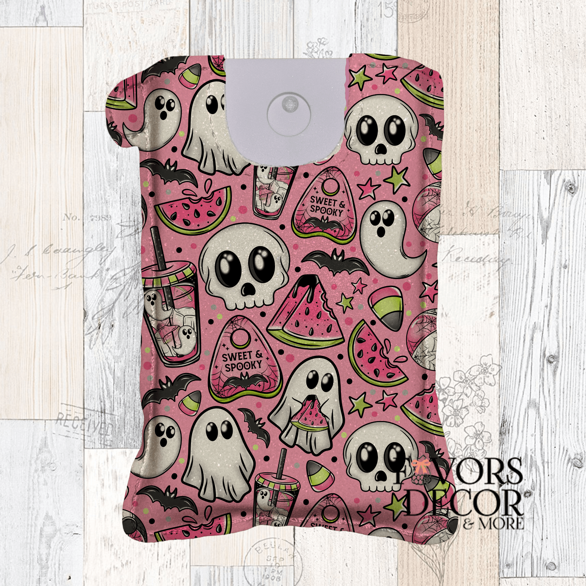 Spray Sanitizer Holder - Spooky and Sweet - Favors Decor and More