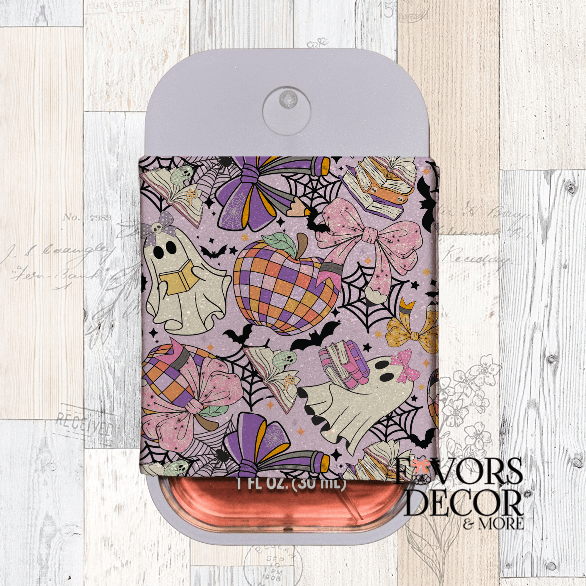 Spray Sanitizer Holder - Scholarly Spirits - Favors Decor and More