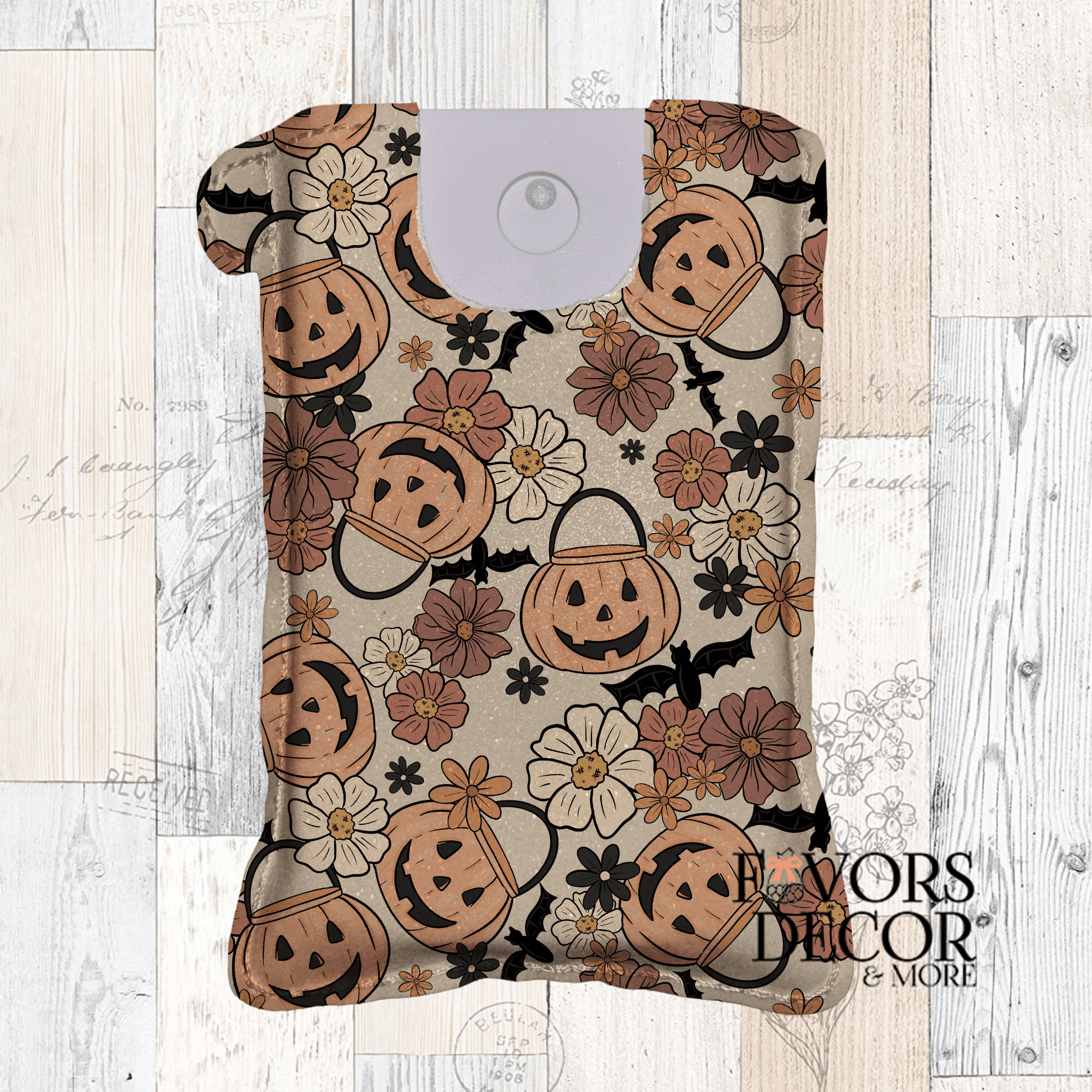 Spray Sanitizer Holder - Pumpkin Pails - Favors Decor and More