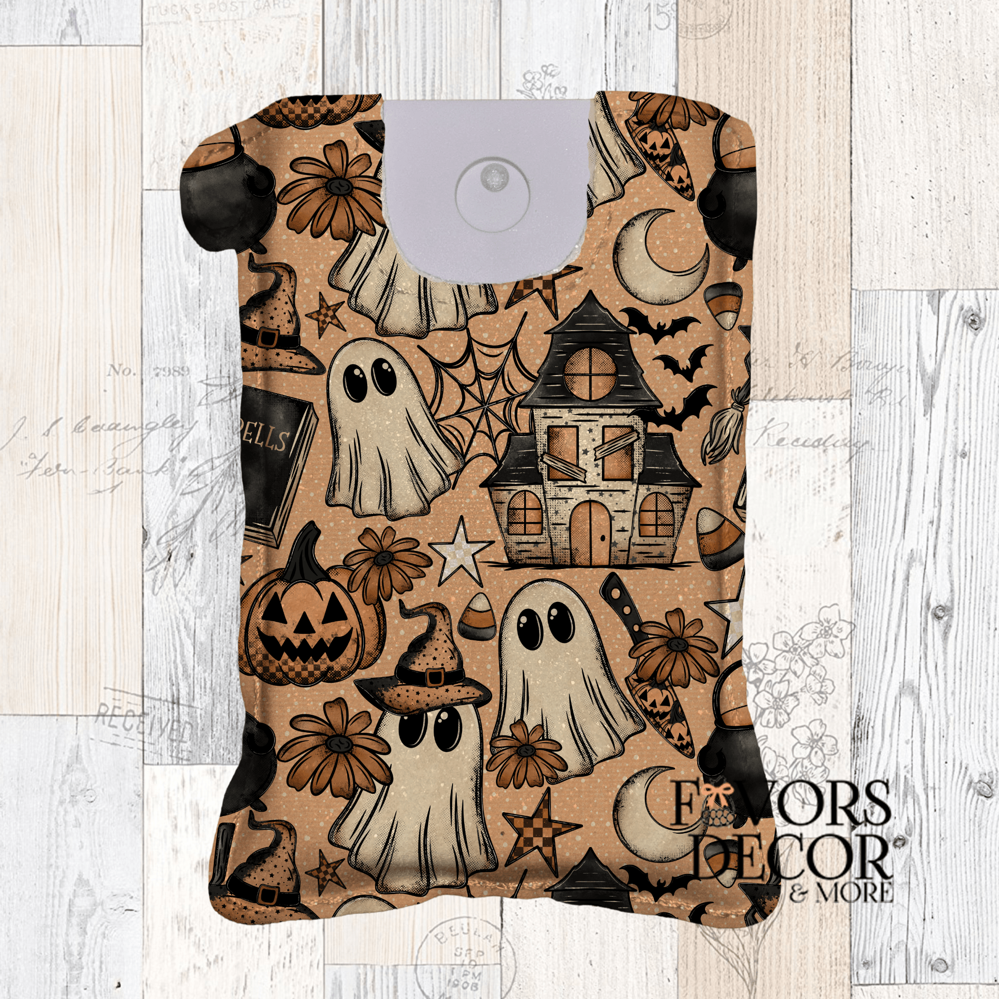 Spray Sanitizer Holder - Midnight Haunt Sanitizer Holders - Favors Decor and More