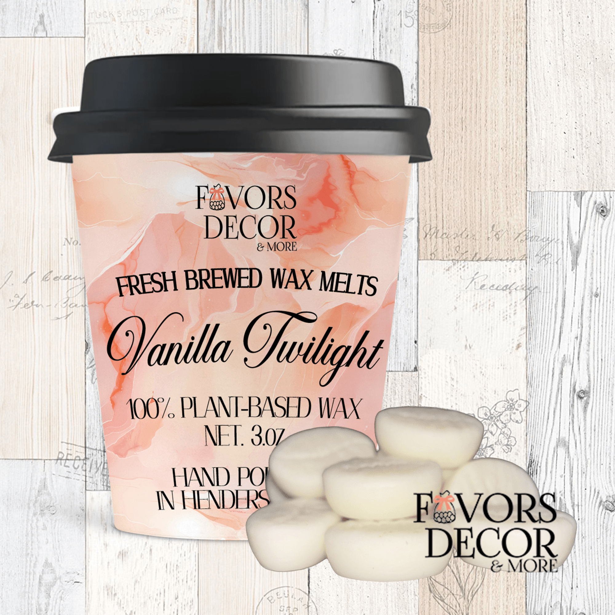 Wax Melts - Vanilla Twilight - Favors Decor and More