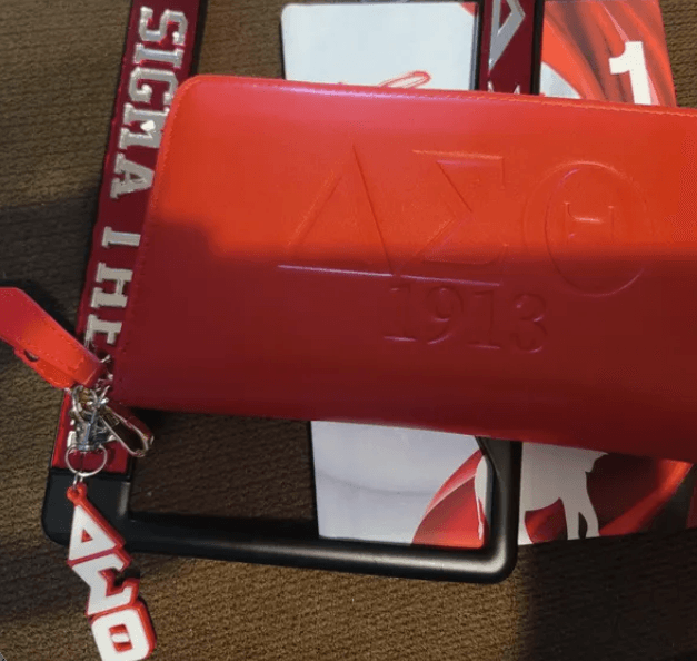 Zipper Pull - Delta Sigma Theta - Greek Letters - Favors Decor and More