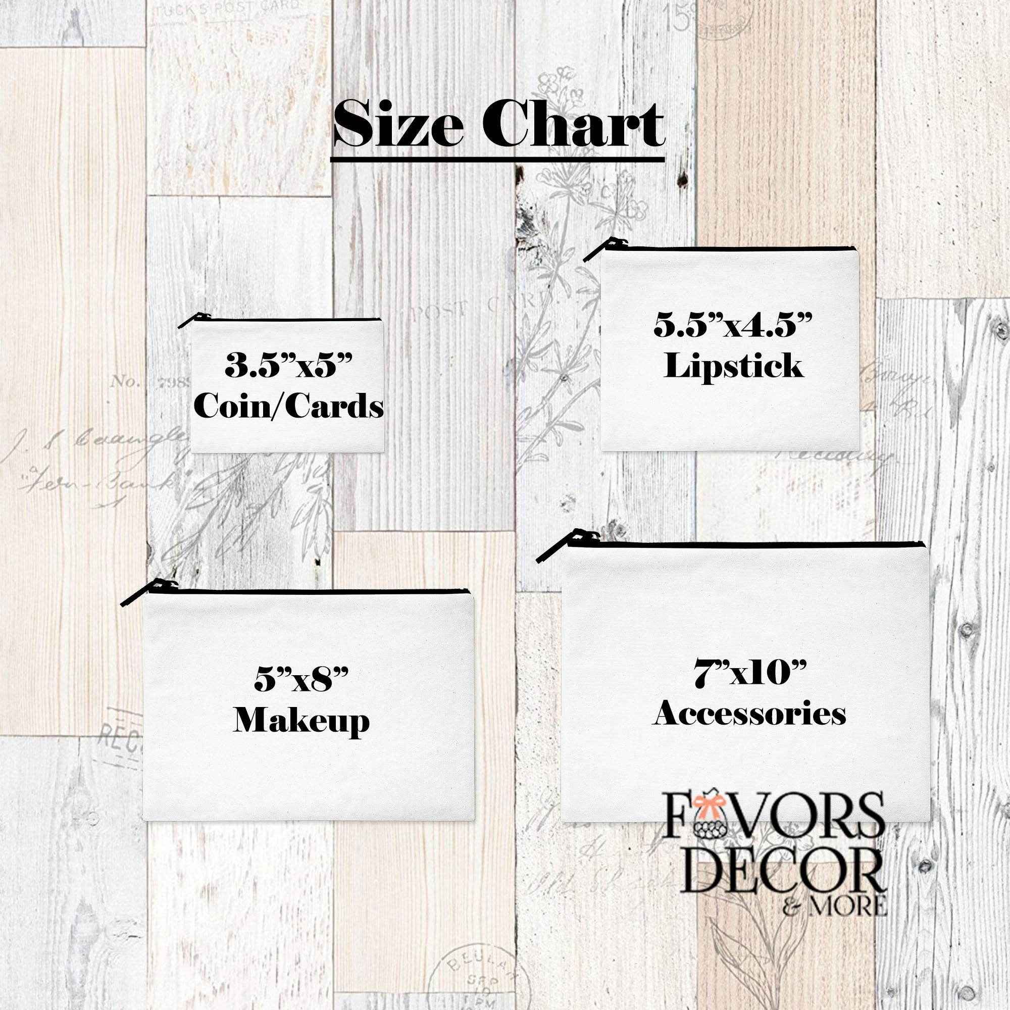 Zipper Pouch - Delta Sigma Theta | Delta Kisses - Favors Decor and More