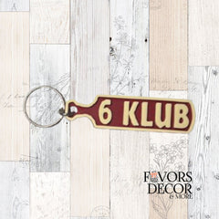 Keychain - Kappa Alpha Psi | Line Number Klub Keychain