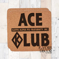 Ace Klub Cork Coasters