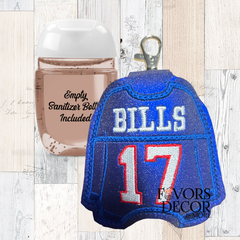 Embroidered 1oz Sanitizer Case - Bills