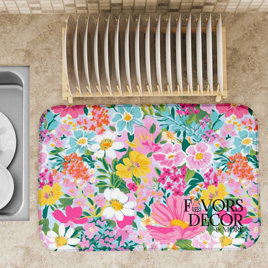 Dish Drying Mat |  Blossom Bonanza