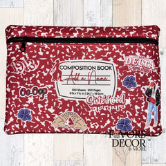Laptop Sleeve – Delta Sigma Theta Composition Book Design
