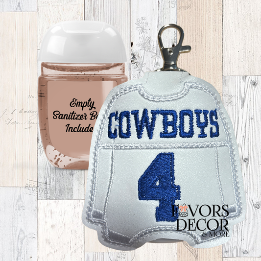 Embroidered 1oz Sanitizer Case - Cowboys