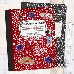 Composition Notebook Cover - Delta Sigma Theta® | Fabric Cover