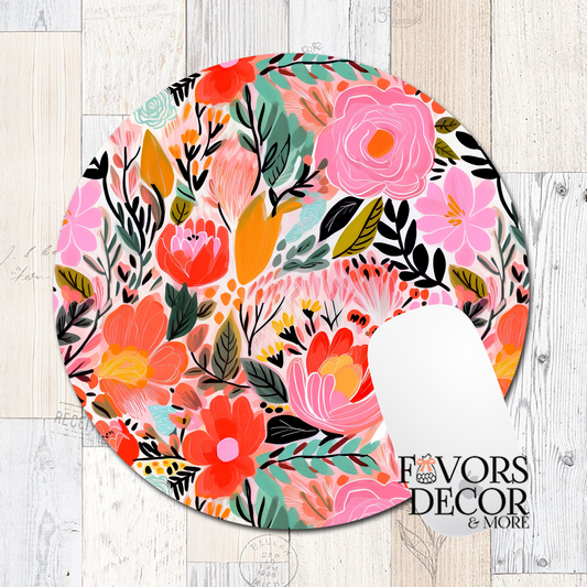 Mouse Pad | Floral Fiesta