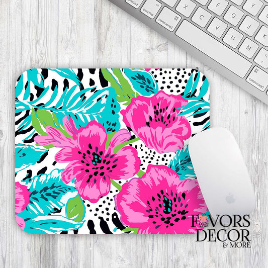 Hibiscus Spots Mouse Pad | Favors Decor and More