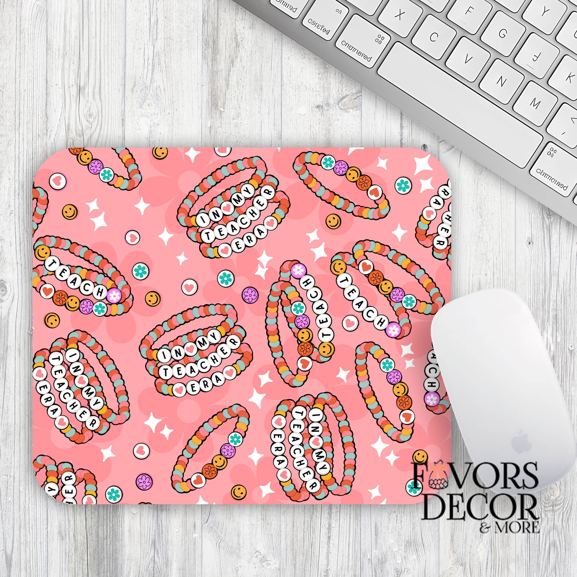 In my Teacher Era Mouse Pad | Favors Decor and More