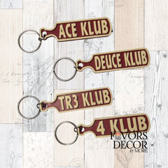 Keychain - Kappa Alpha Psi | Line Number Klub Keychain