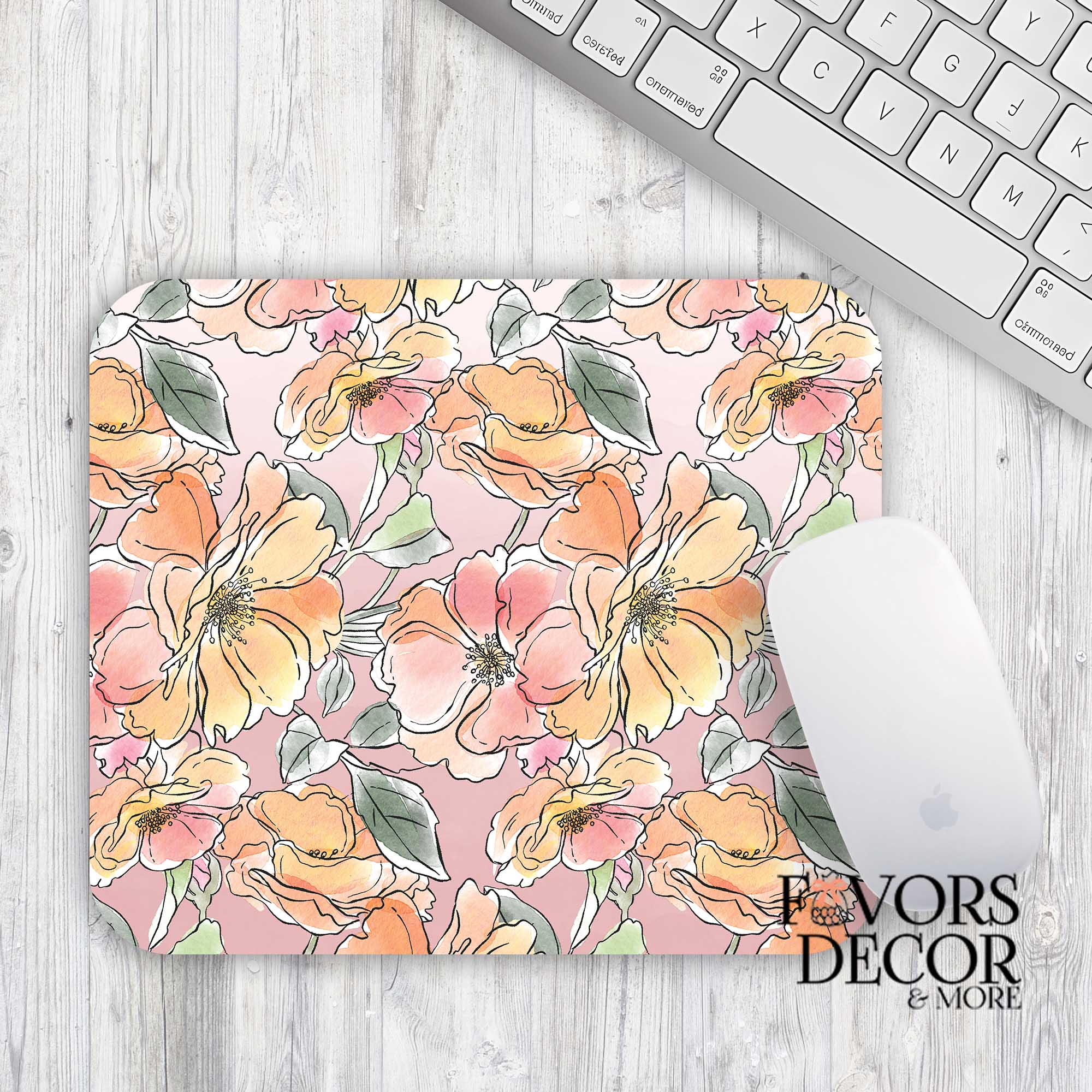 Custom Mouse Pad - Floral