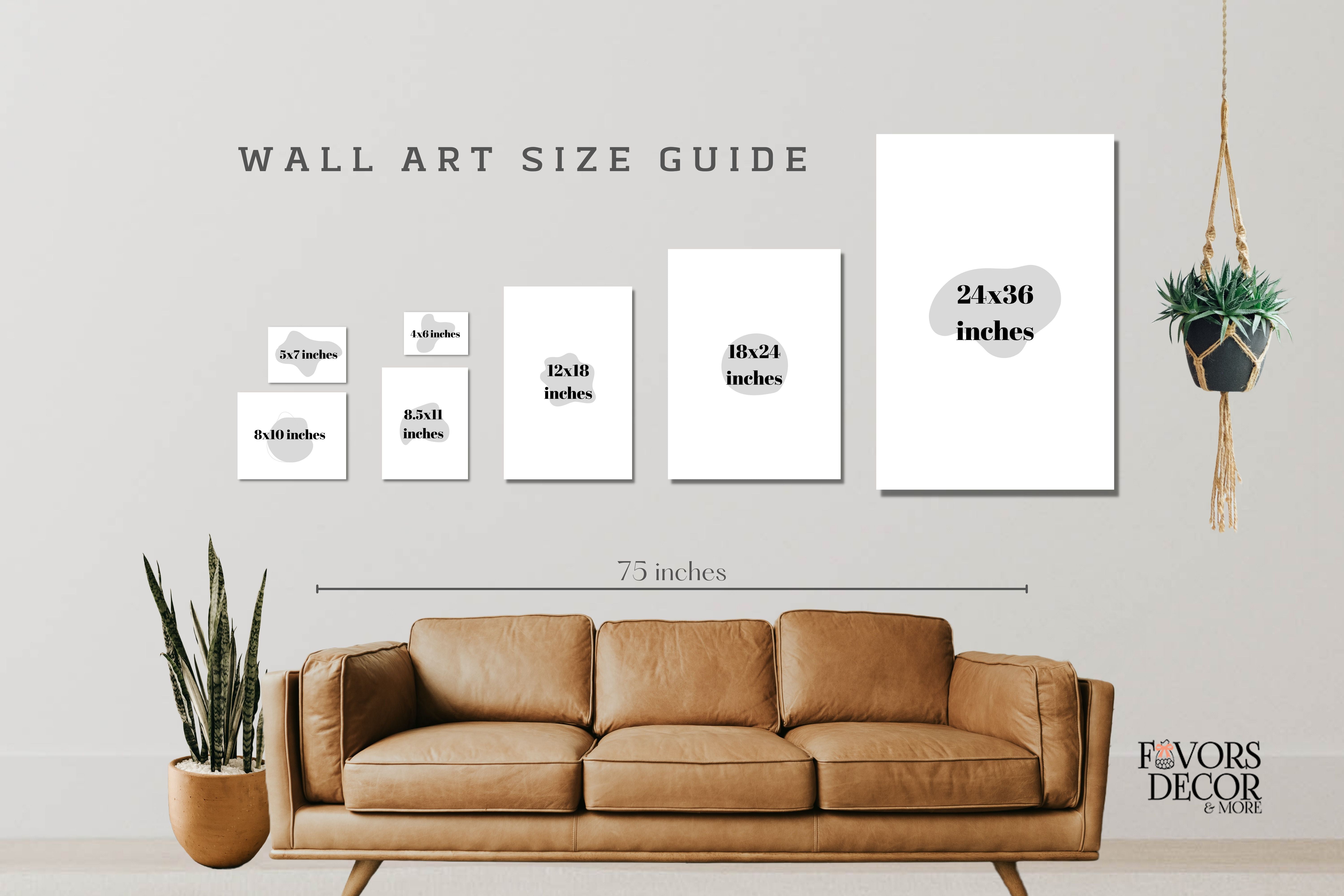 Poster Sizes | Favors Decor and More