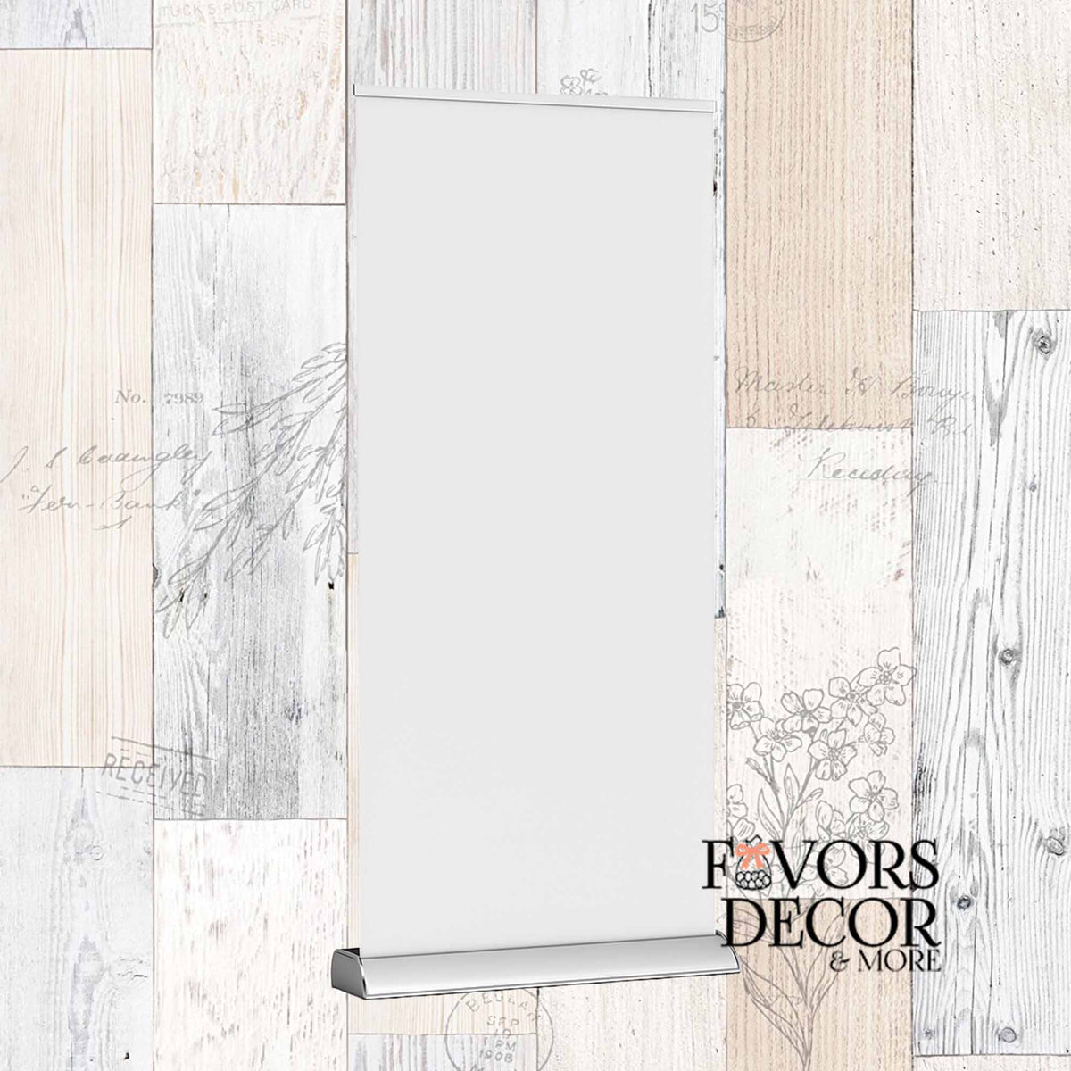 Deluxe Retractable Banner with Aluminum Base