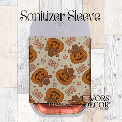 Spray Sanitizer Holder - Howdy Pumpkins - Favors Decor and More