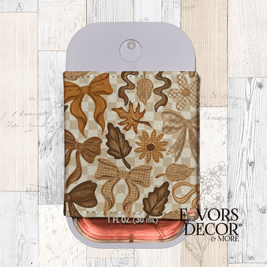 Spray Sanitizer Holder - Harvest Ties - Favors Decor and More