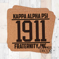 Coasters - Kappa Alpha Psi | 1911 Founding Year Coasters
