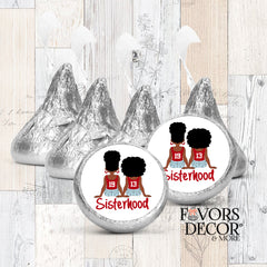 Delta Sisterhood 913 Chocolate Kisses Labels