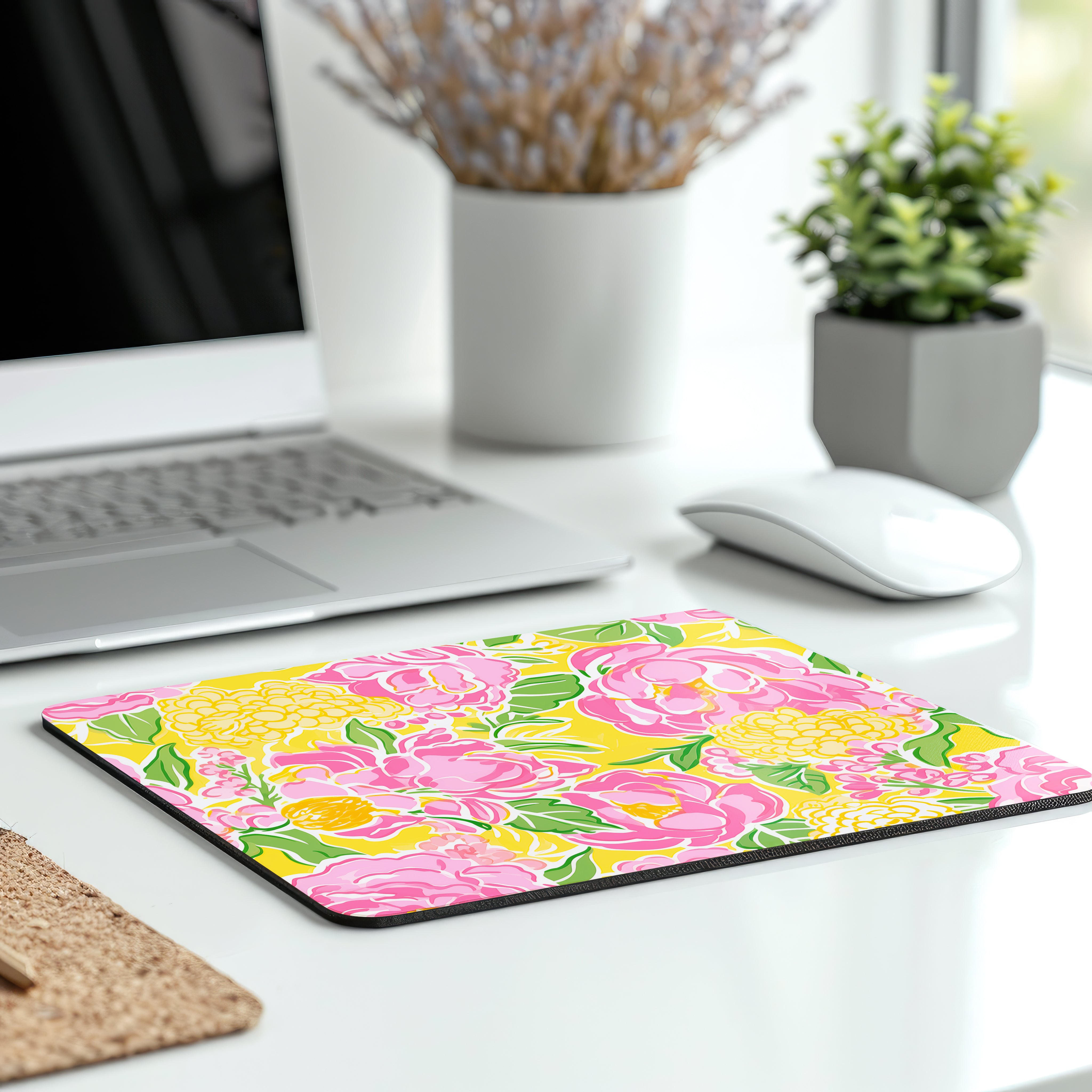 Spring Symphony Mouse Pad Desktop View