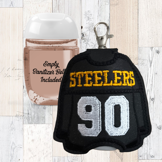 Embroidered 1oz Sanitizer Case - Steelers