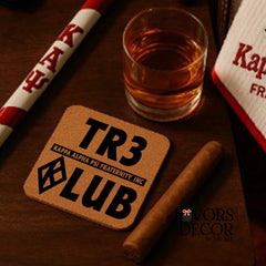 Coasters - Kappa Alpha Psi | Line Number Klub Cork Coasters