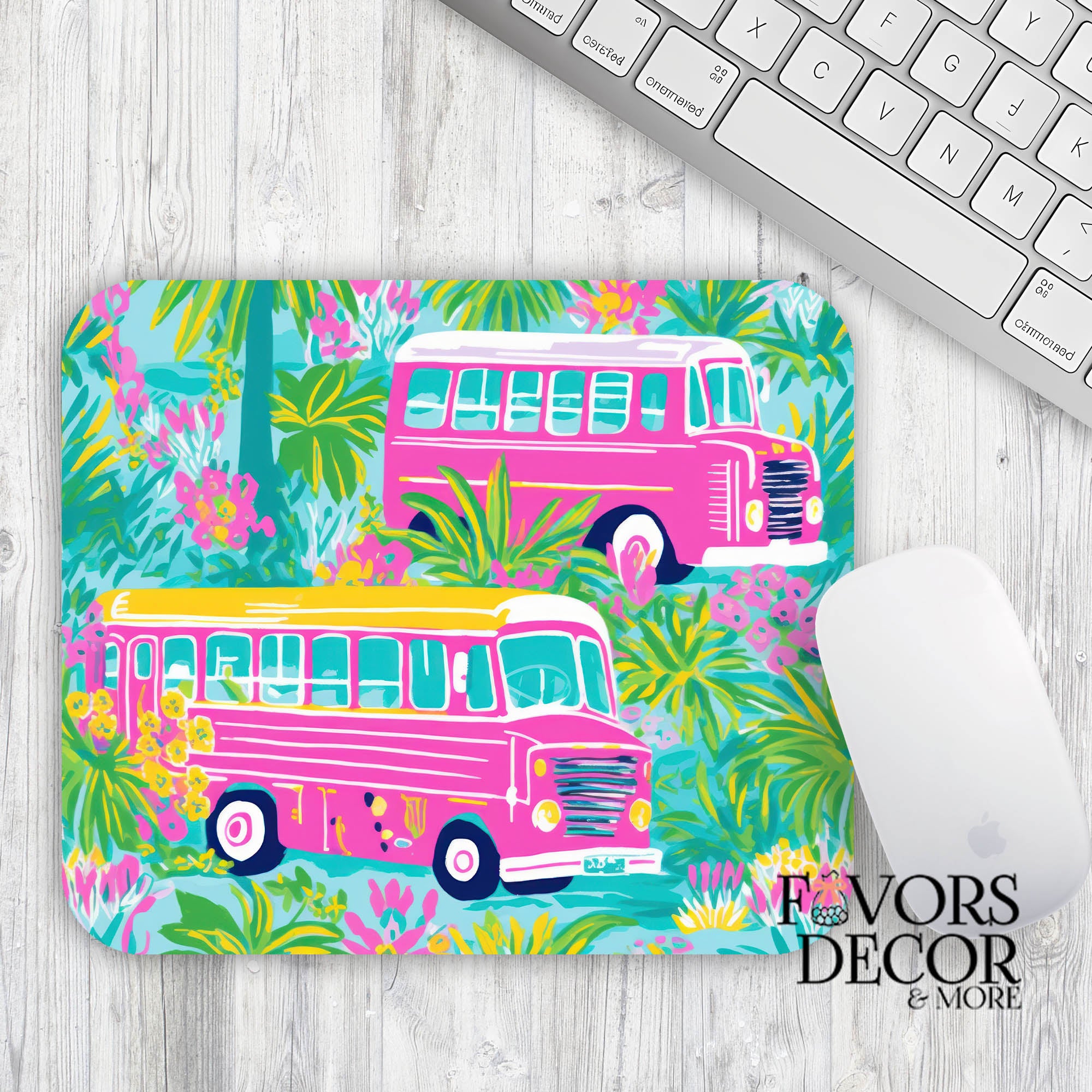 Tropical Transit Mouse Pad | Favors Decor and More