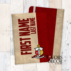 Passport - Kappa Alpha Psi Crimson and Cream - Favors Decor and More