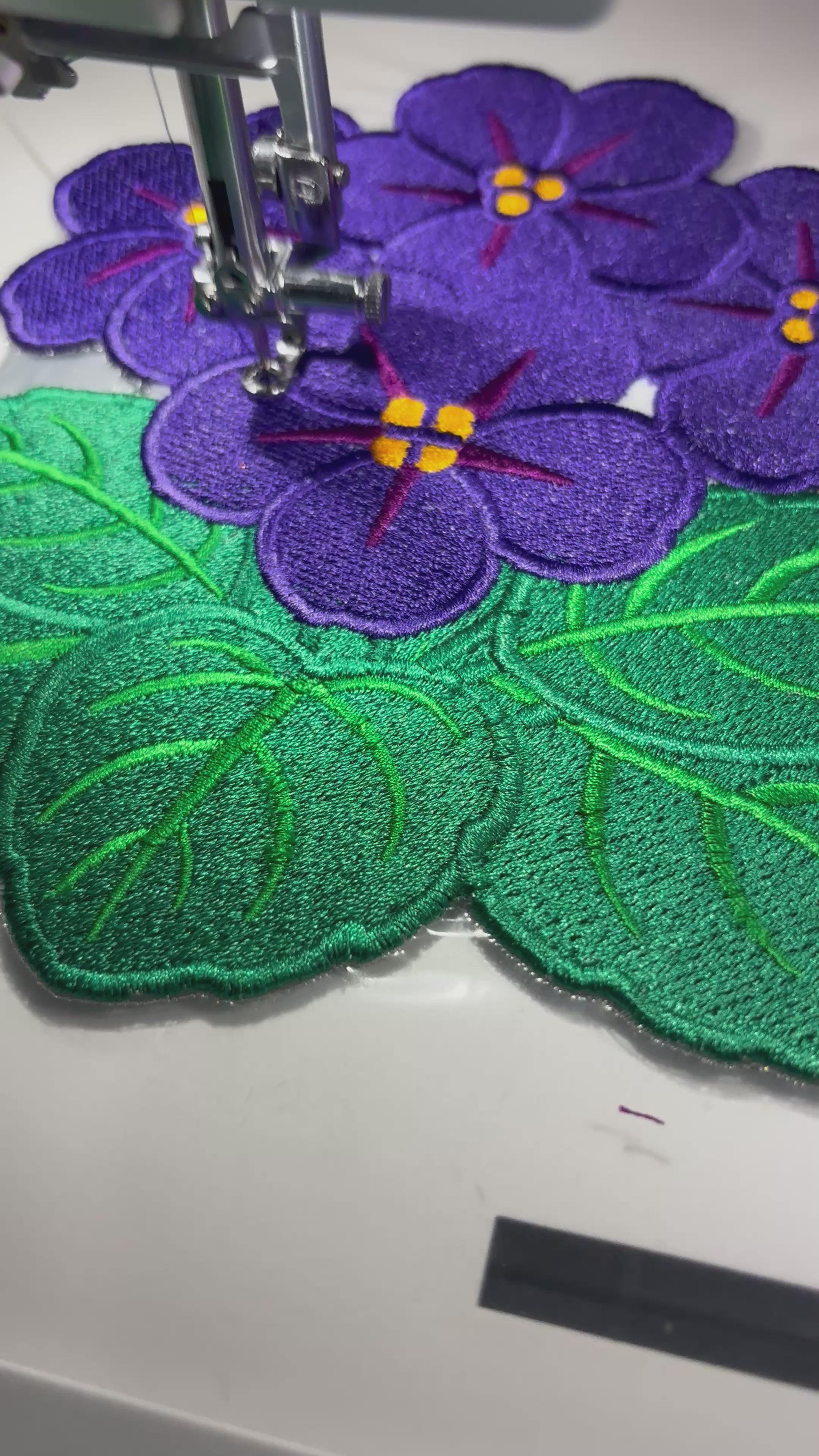 Patch - Delta Sigma Theta | African Violets Iron-on Patch